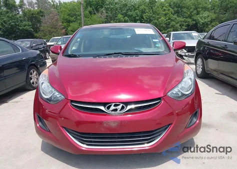 2013 Hyundai Elantra Gls z USA, uszkodzony, nr VIN 5NPDH4AE5DH358120